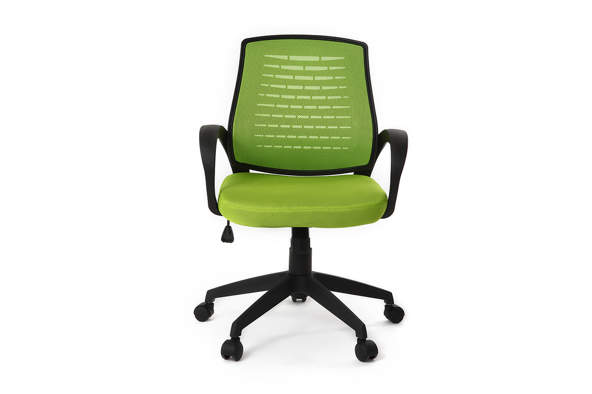 Fauteuil de bureau design mesh vert JUNIO