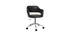 Fauteuil de bureau design noir JESSY