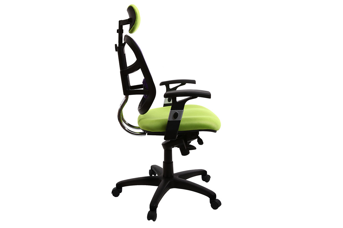 Fauteuil de bureau ergonomique anis et noir UP TO YOU