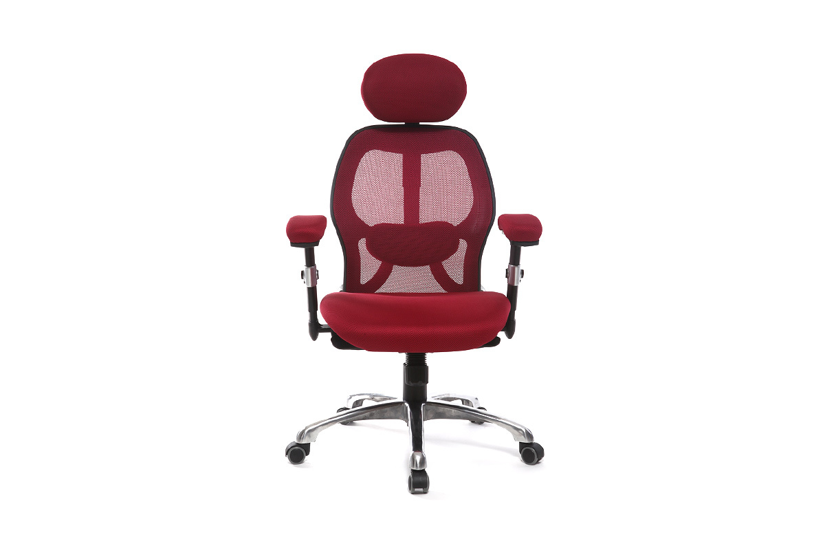 Fauteuil de bureau ergonomique rouge ULTIMATE V2 plus