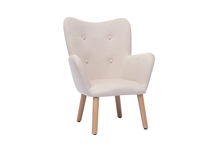 Fauteuil enfant design rose BABY BRISTOL