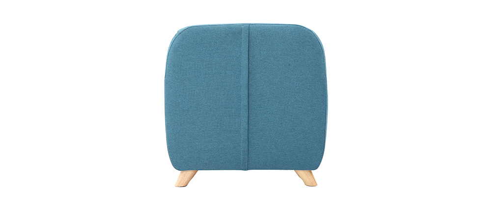 Fauteuil enfant scandinave bleu canard NORKID
