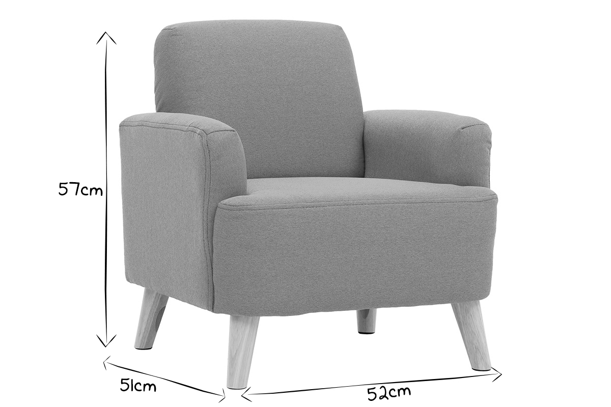 Fauteuil enfant scandinave rose BABY ISKO