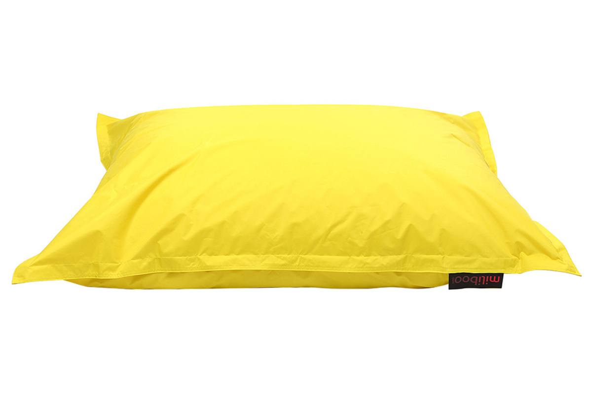 Housse de pouf g�ant jaune BIG MILIBAG