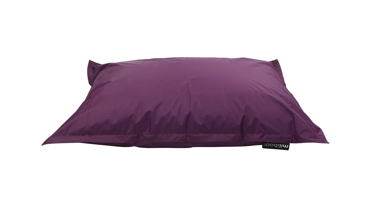 Housse de pouf gant prune BIG MILIBAG