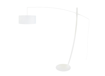 Lampadaire arc design acier blanc ESCAPE