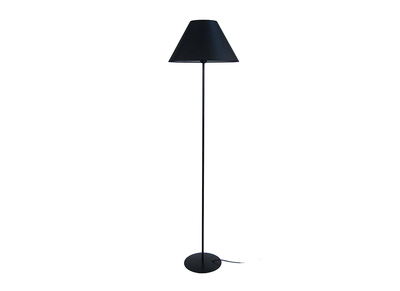 Lampadaire design acier noir CONEO