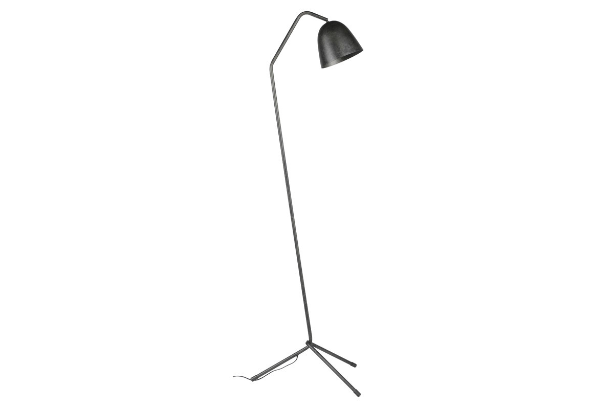 Lampadaire design trpied en mtal anthracite TRYO