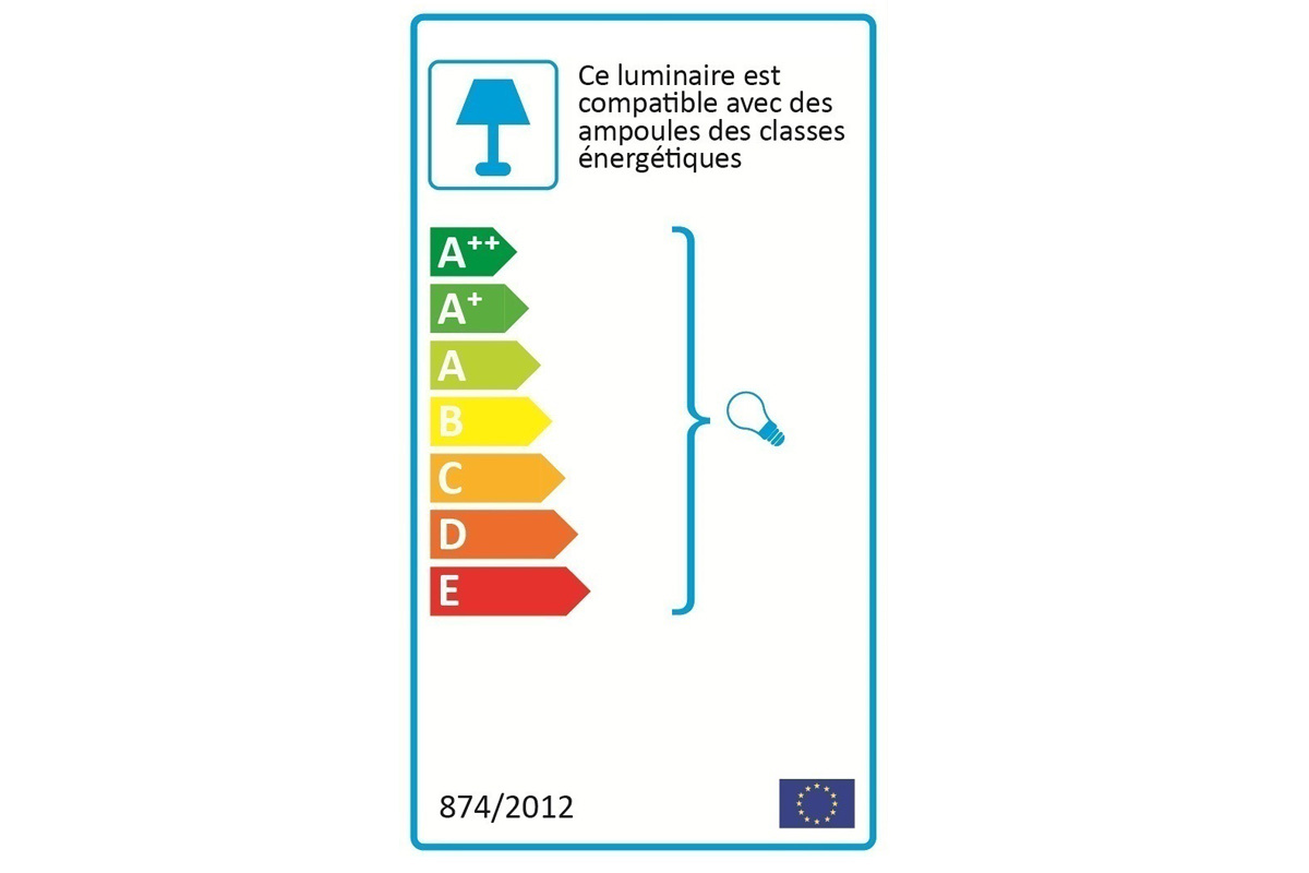 Lampadaire industriel en m�tal anthracite BUCKET