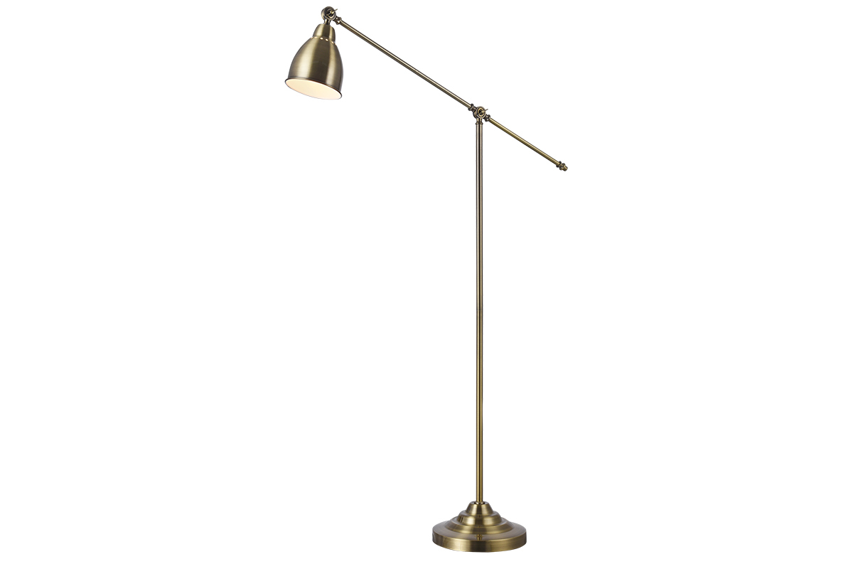 Lampadaire industriel m�tal laiton PROJECT