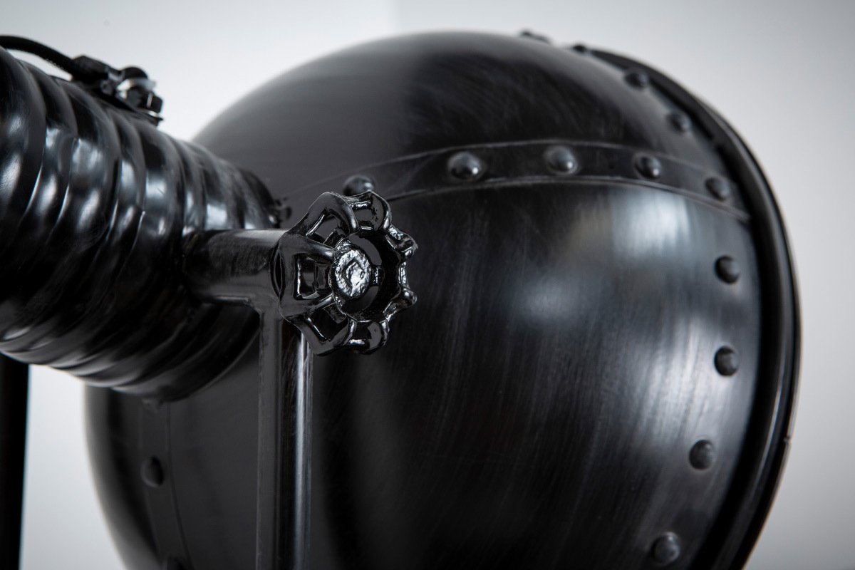 Lampadaire m�tal noir industriel FACTORY