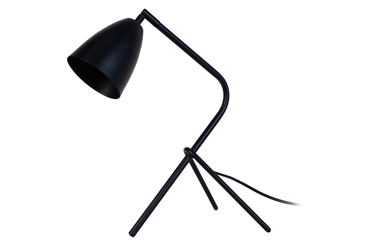 Lampe � poser design m�tal noir FRIDAY