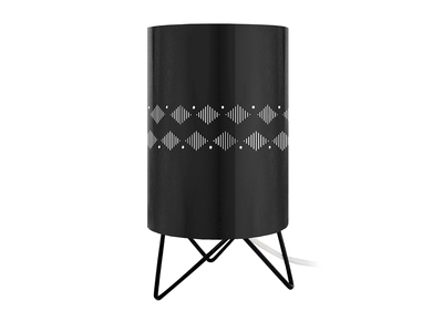 Lampe &agrave; poser design m&eacute;tal noir SMART