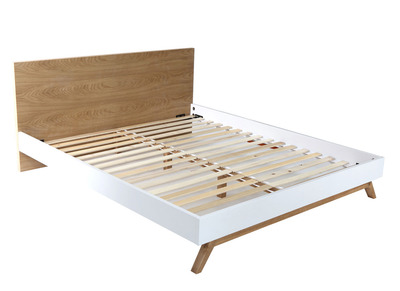 Lit 160x200 design scandinave HELIA