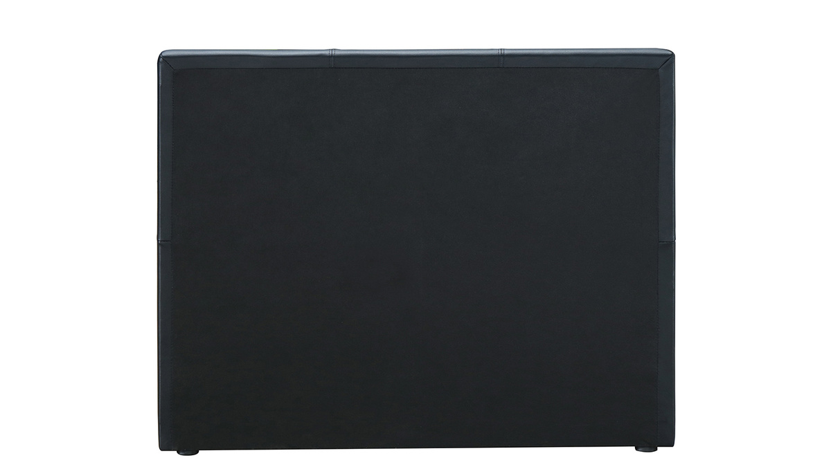 Lit gigogne 90x190 cm noir mat MACCO