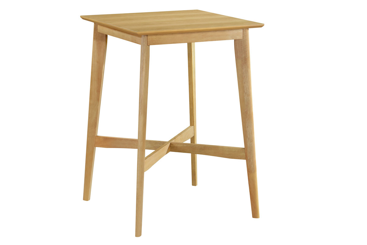 Mange debout carr� bois clair LEENA