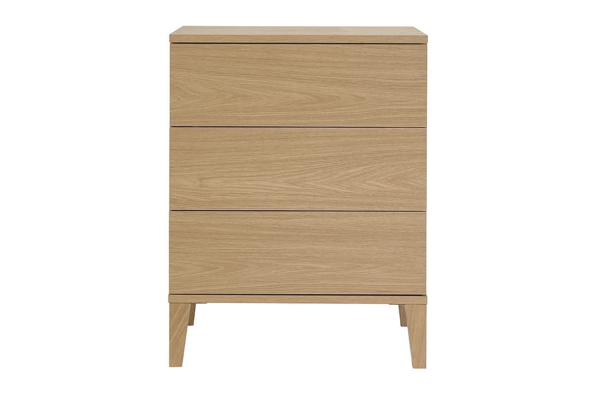 Meuble de salle de bain finition bois ch�ne L60 cm FREDDY