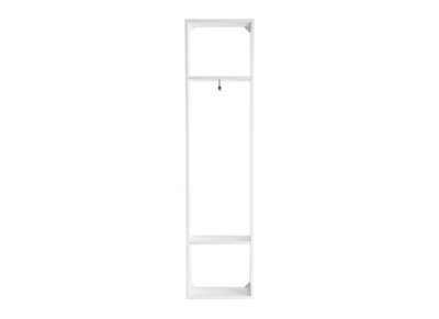 Meuble d'entrée avec rangement laqué blanc mat ETERNEL - Meuble d'entrée avec rangement laqué blanc mat ETERNEL
