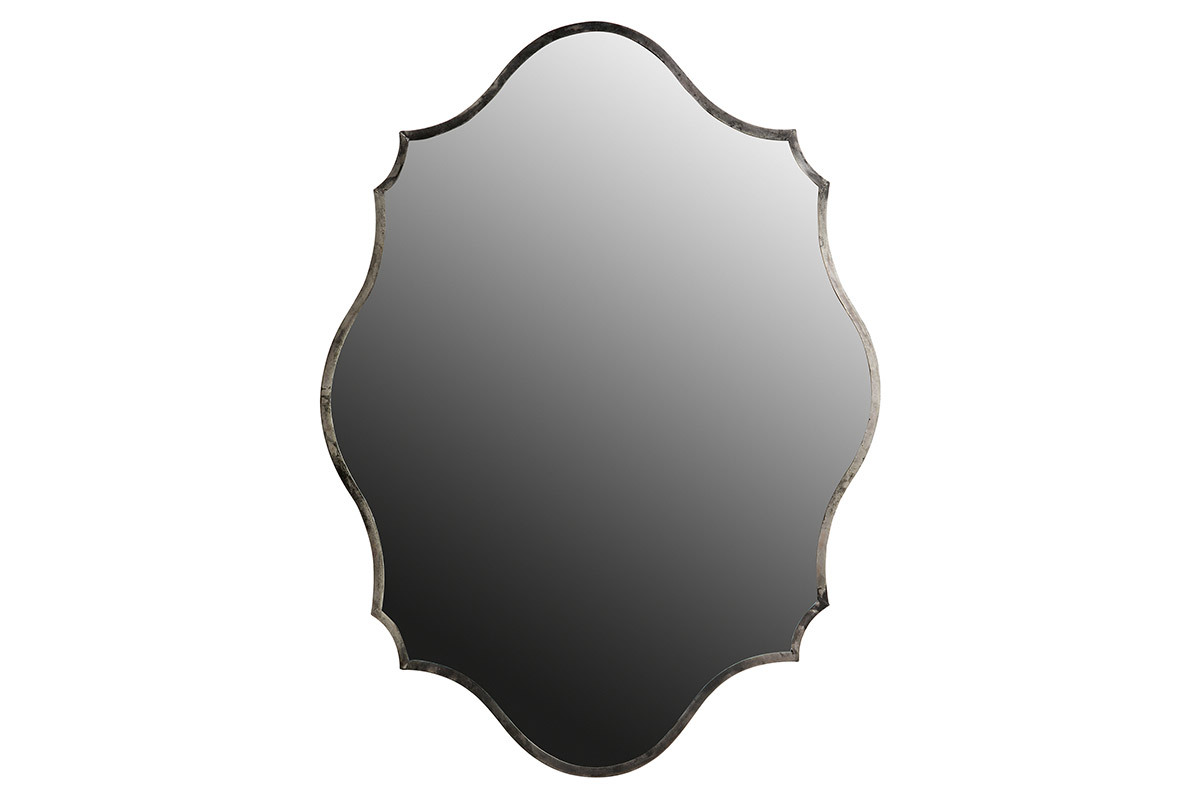 Miroir laiton argent 70 x 94 cm MAJORELLE