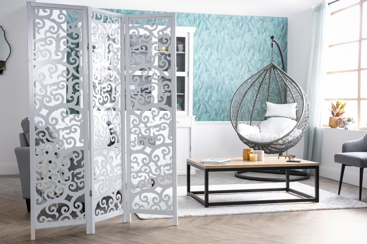 Paravent en bois ARABESQUE 