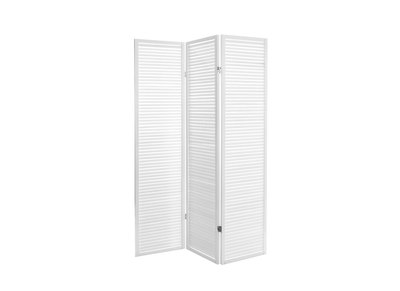 Paravent en bois blanc ROMANCE 