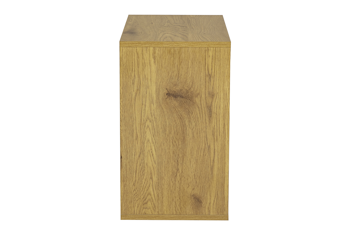 Rangement mural finition bois clair ch�ne L55 cm FLEXO