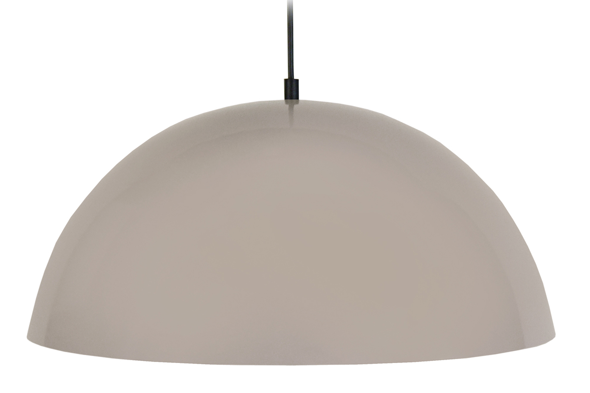 Suspension demi-sph�re design taupe POG
