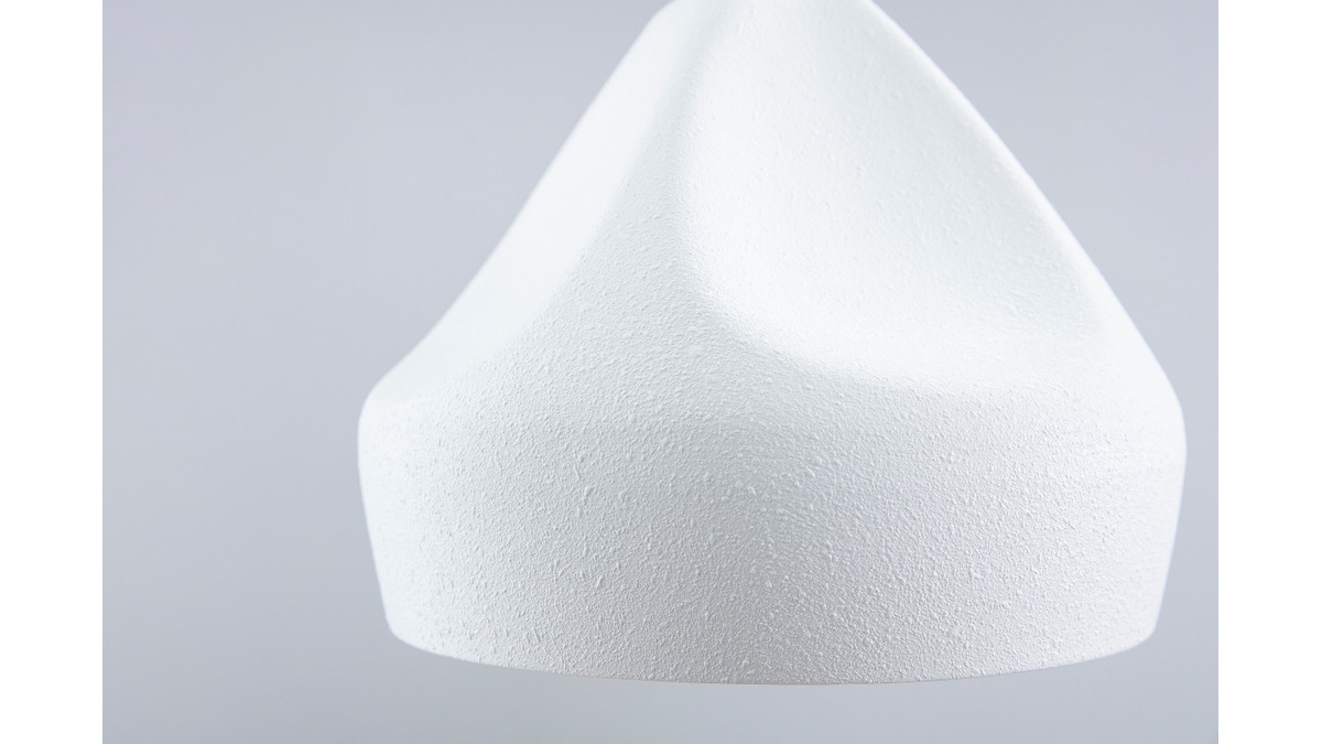 Suspension design cramique blanc ELEGANT