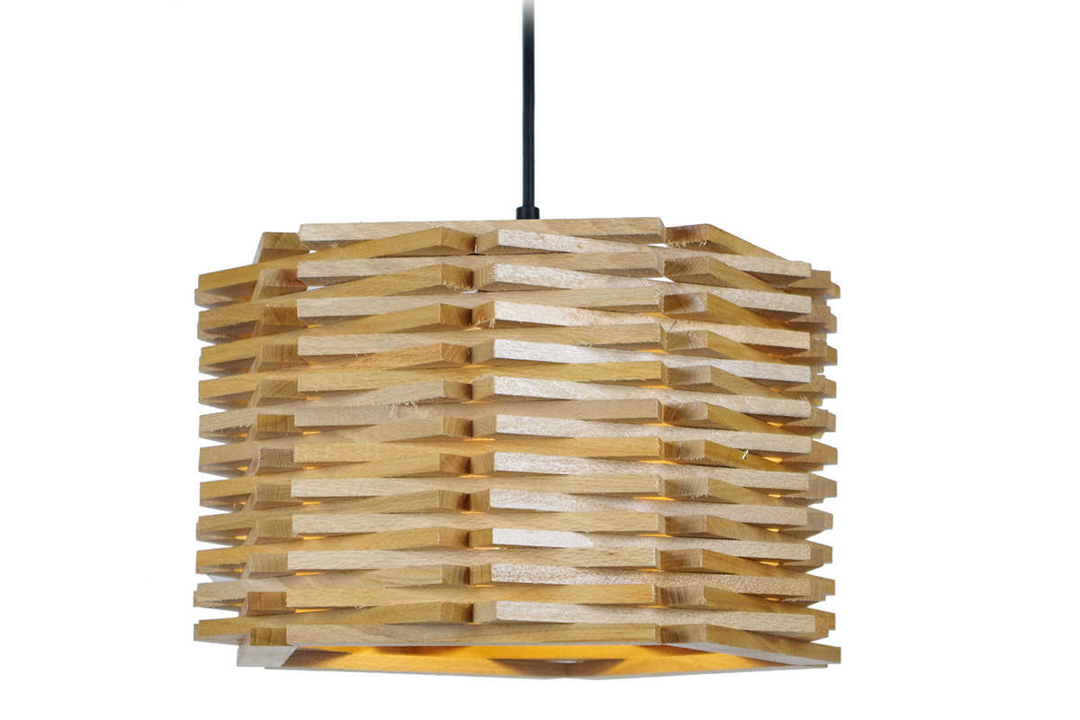 Suspension design en bois PENTA