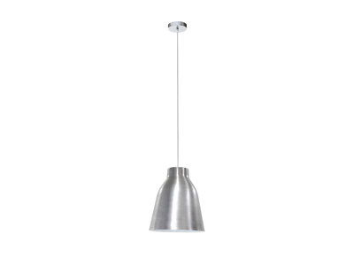 Suspension design en métal acier gris chromé D40 cm COROLA L