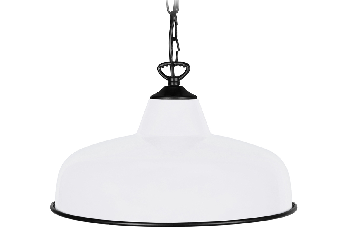 Suspension design m�tal blanc VINTI