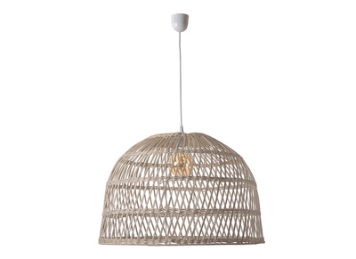 Suspension en rotin tress&eacute; D60 cm ROCALISA