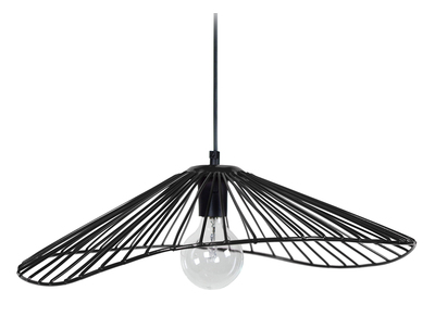 Suspension filaire design m&eacute;tal noir MILADY