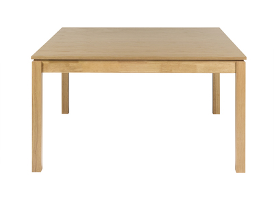 Table &agrave; manger carr&eacute;e bois clair L140 cm SYLVA