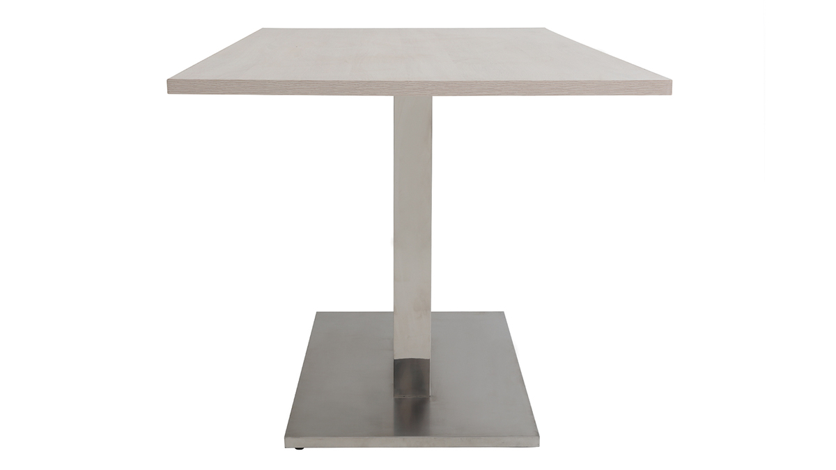 Table  manger design bois blanchi L150 cm FILIA