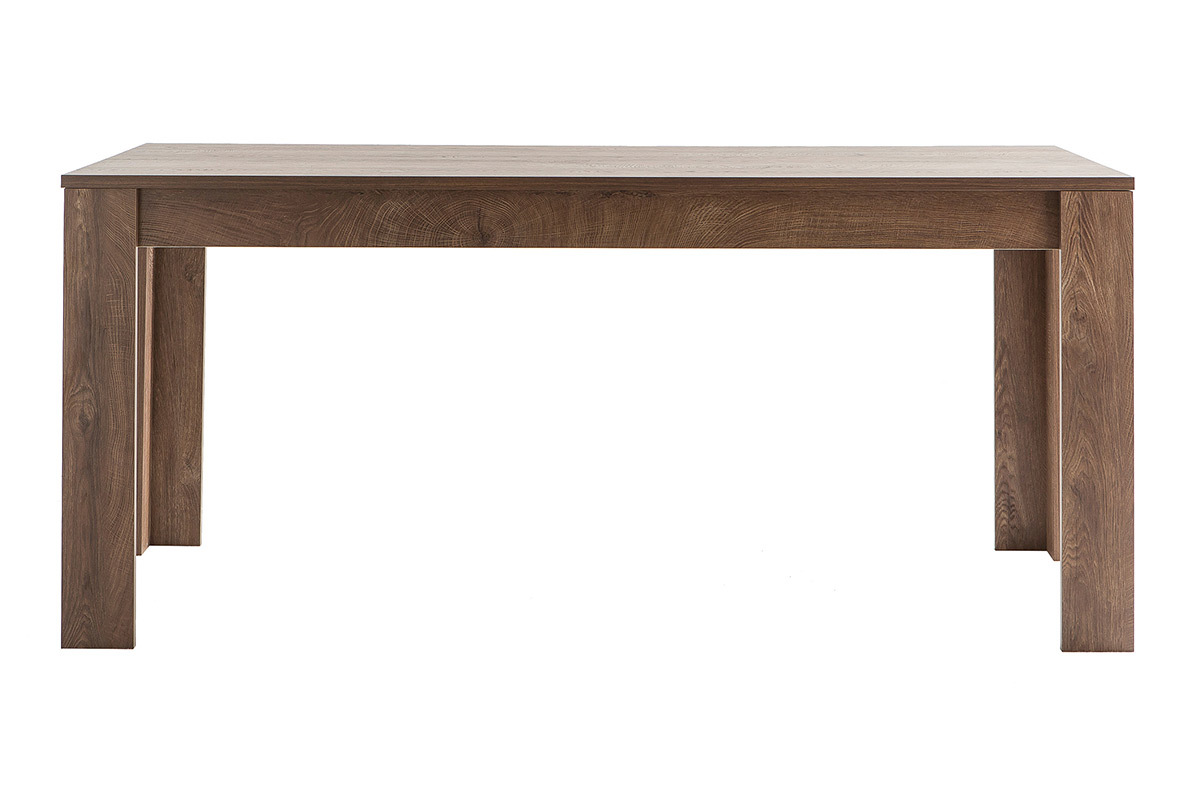 Table � manger design bois fonc� 180 cm LAND