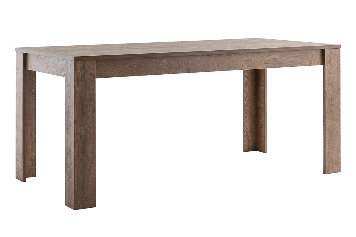 Table � manger design bois fonc� 180 cm LAND