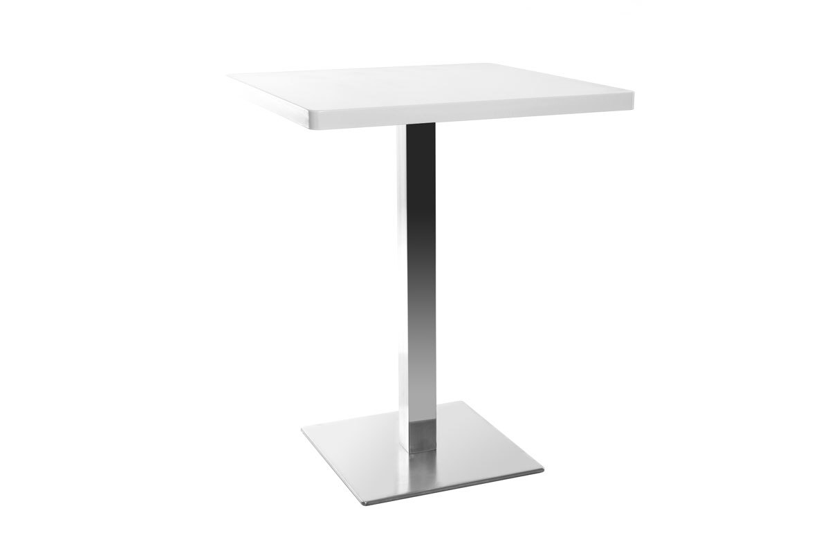 Table � manger design carr�e blanche JORY