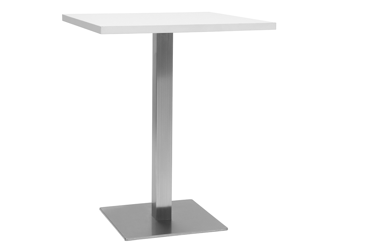 Table � manger design carr�e blanche JORY