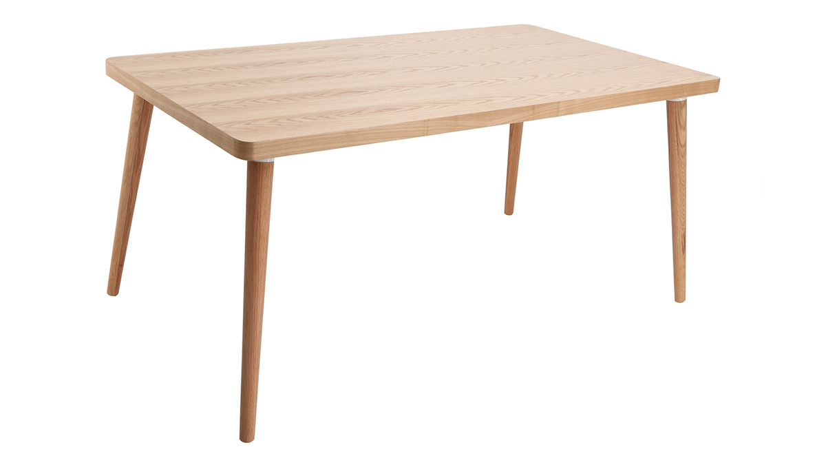Table  manger design en chne clair L160 cm TOTEM