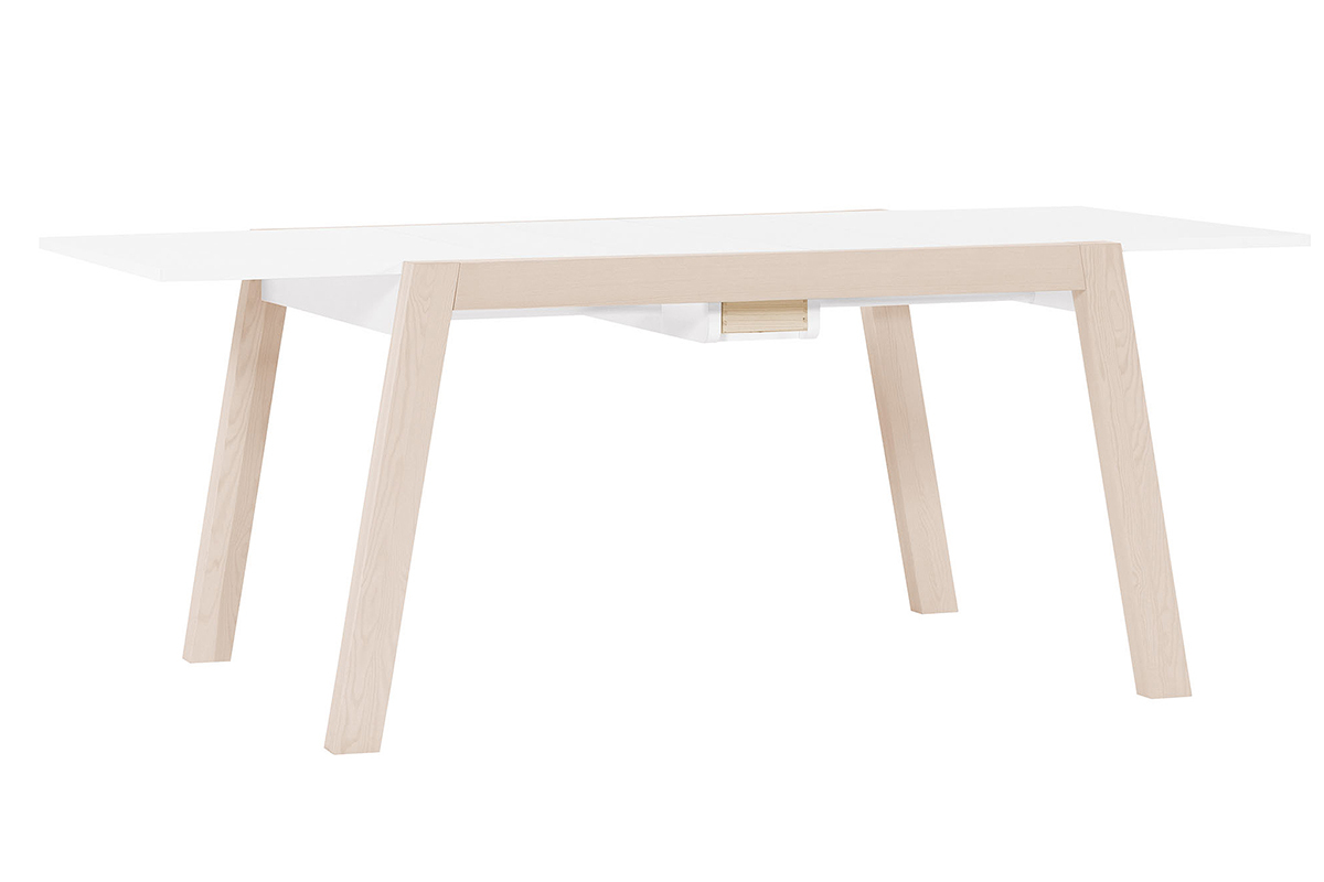 Table � manger design extensible avec rangements L150-200 EASY