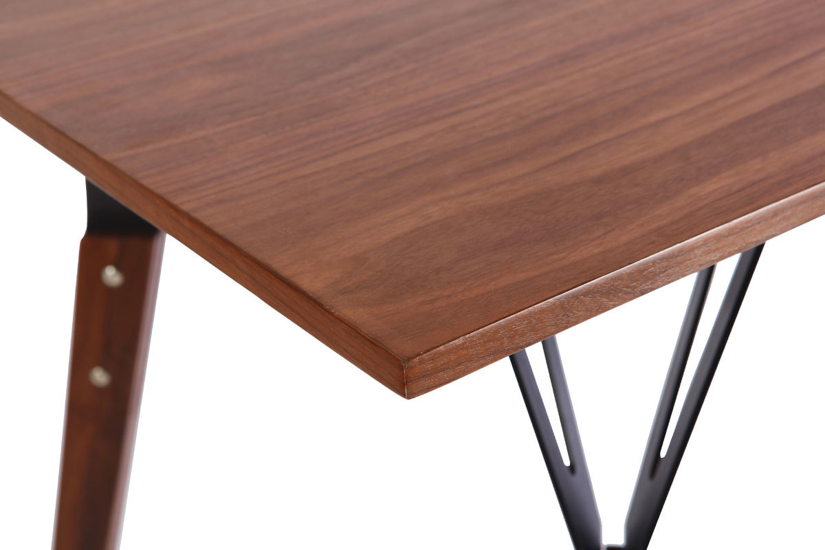 Table � manger design noyer L180 cm WADDEN
