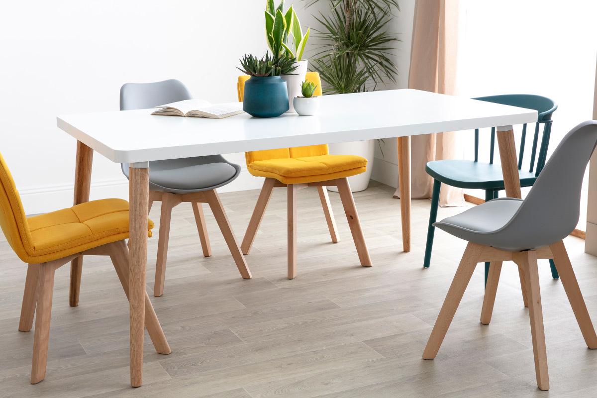 Table � manger design scandinave L160 cm TOTEM