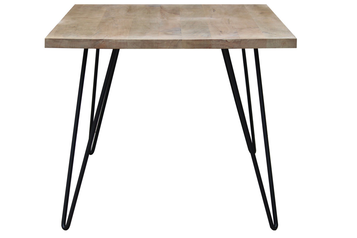 Table  manger en bois manguier massif L160 cm VIBES