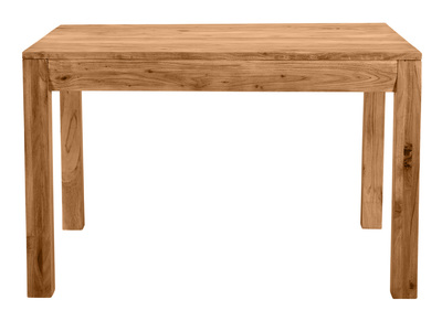 Table &agrave; manger extensible en acacia massif L120-210 cm BALTO