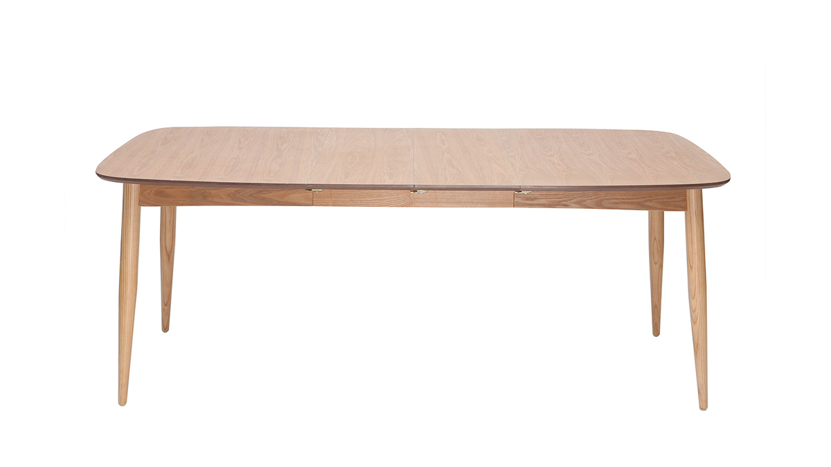 Table  manger extensible frne L130-190 cm NORDECO