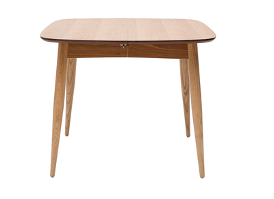 Table à manger extensible frêne naturel L90-130 cm NORDECO - Miliboo & Stéphane Plaza - Table à manger extensible frêne naturel L90-130 cm NORDECO - Miliboo & Stéphane Plaza
