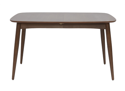 Table &agrave; manger extensible noyer L130-190 cm NORDECO
