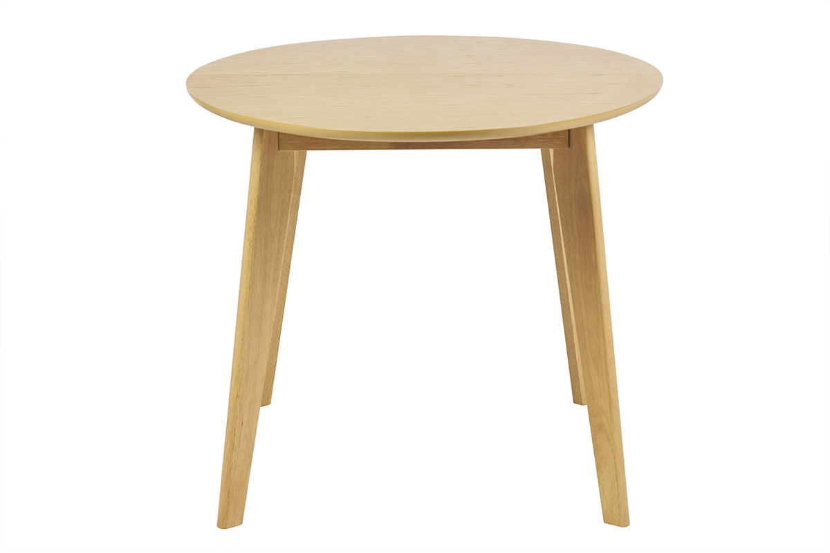 Table  manger extensible ovale en bois clair L150-200 cm MARIK
