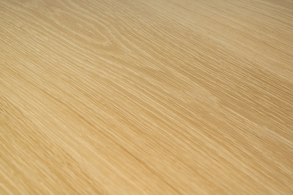 Table � manger extensible scandinave rallonges int�gr�es en bois clair ch�ne L168-228 cm LEENA